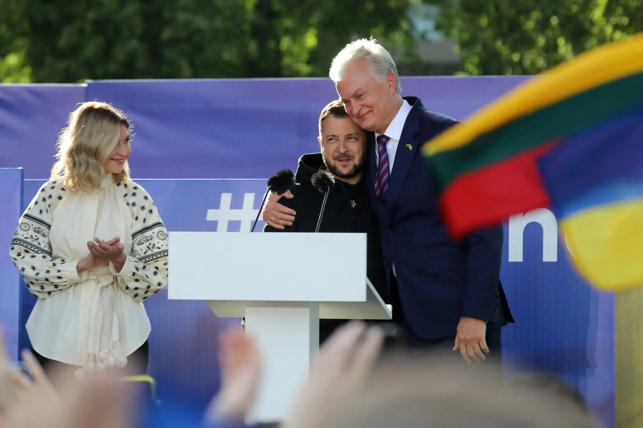 Президенти України та Литви